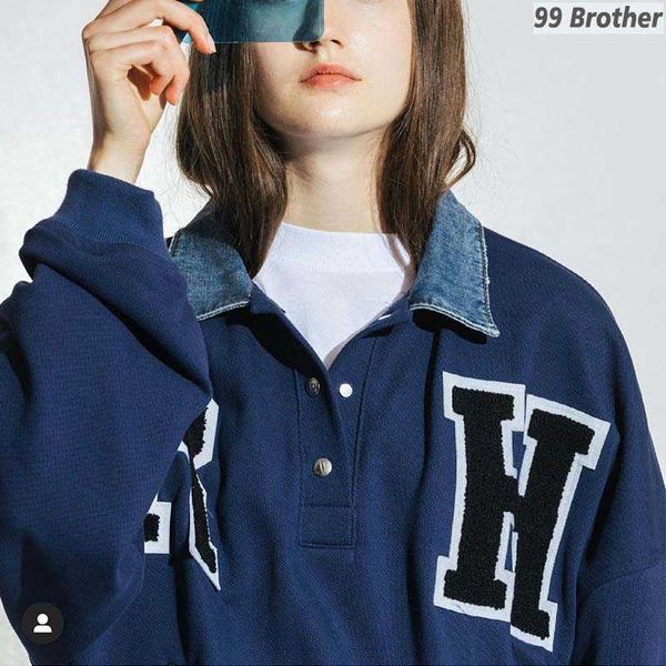 mens and womens hoodie rhudessweatshirt autumn designer hoodies pullover sweatshirts denim collar mosaic letter sticking cloth towel, Black
mens and womens hoodie rhudessweatshirt autumn designer hoodies pullover sweatshirts denim collar mosaic letter sticking cloth towel, Black