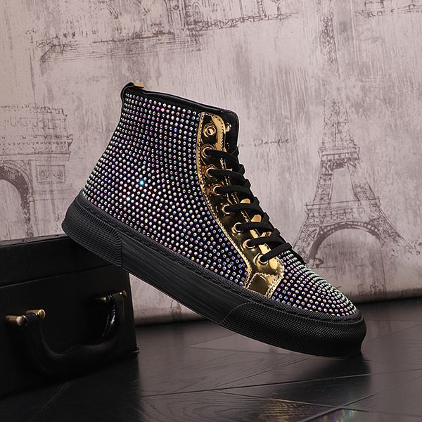 british designers diamonds dress oxford business shoes fashion vulcanized sport casual sneakers round toe thick bottom leisure outdoor walki, Black
british designers diamonds dress oxford business shoes fashion vulcanized sport casual sneakers round toe thick bottom leisure outdoor walki, Black