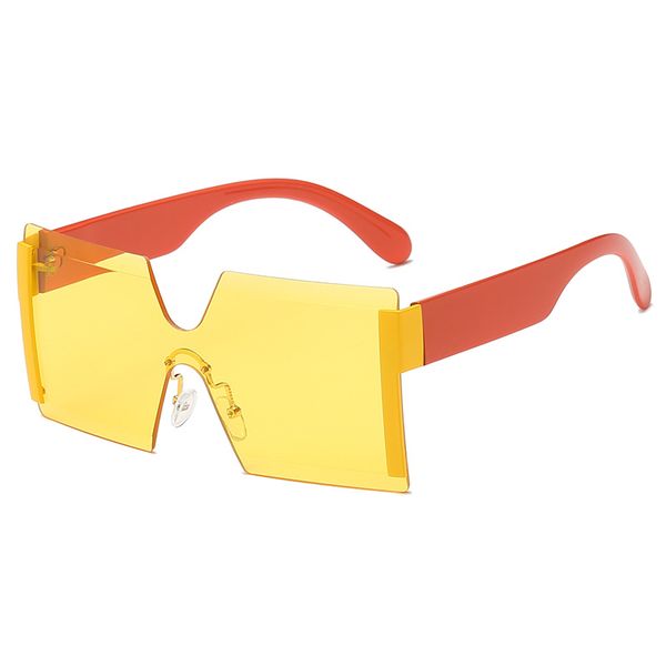 sunglasses european and american big frame colorful fashion personality square trend street shooting frameless edge gradient fashion designe, White;black
sunglasses european and american big frame colorful fashion personality square trend street shooting frameless edge gradient fashion designe, White;black
