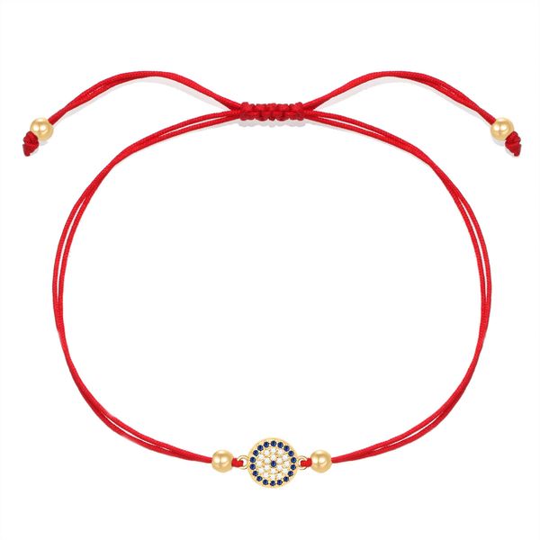 s3232 charm blue zircon gold plated turkish symbol evil eye bracelet handmade blue eyes bead adjustable bracelets, Golden;silver
s3232 charm blue zircon gold plated turkish symbol evil eye bracelet handmade blue eyes bead adjustable bracelets, Golden;silver