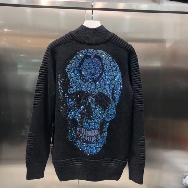 22ss sweater men's long-sleeved metal letters embroidered leather plein plan european fashion trend round neck pullover pp5, White;black
22ss sweater men's long-sleeved metal letters embroidered leather plein plan european fashion trend round neck pullover pp5, White;black