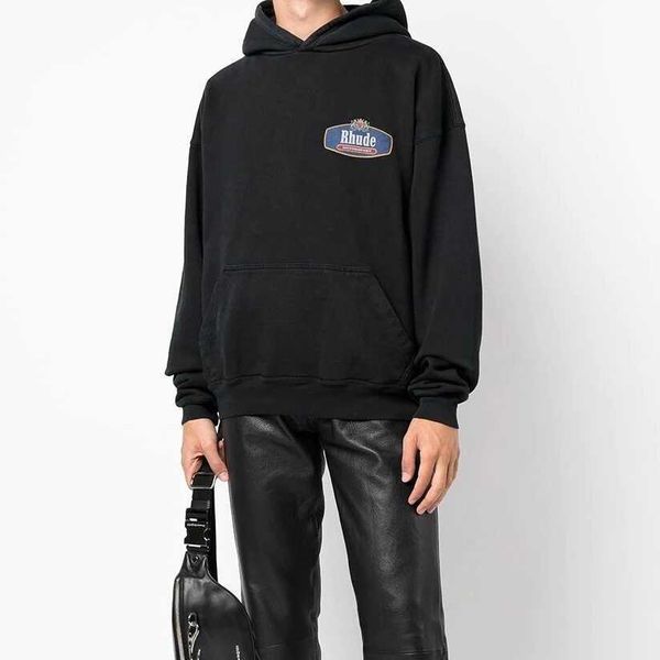 designer hoodie rhudes warm hooded hoodies sweater suit mens womens chest print hoodie men's and women's fashion casual loose hood, Black
designer hoodie rhudes warm hooded hoodies sweater suit mens womens chest print hoodie men's and women's fashion casual loose hood, Black