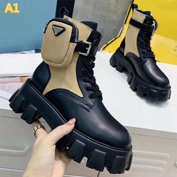 fashion designer lady martin boots with nylon ankle pocket. size 35-41 and box, Black
fashion designer lady martin boots with nylon ankle pocket. size 35-41 and box, Black