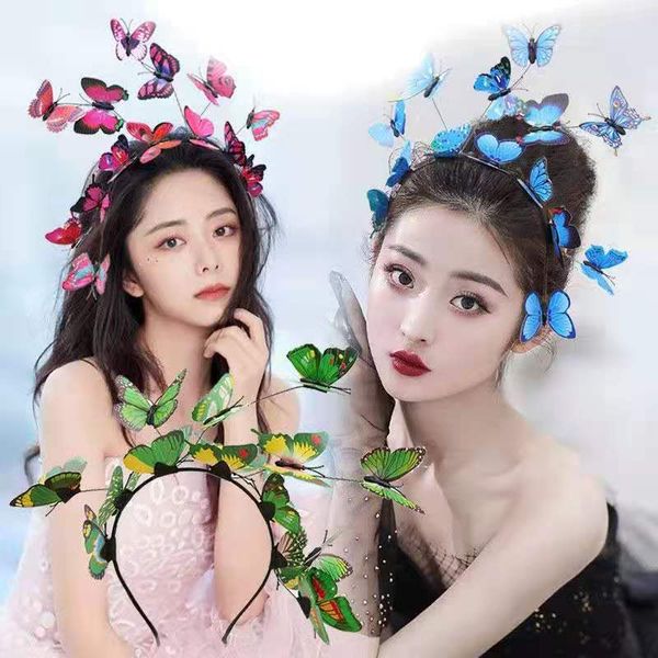 butterfly fascinator hat monarch derby headband festival crown halloween costume bohemian wedding headpiece, Silver
butterfly fascinator hat monarch derby headband festival crown halloween costume bohemian wedding headpiece, Silver