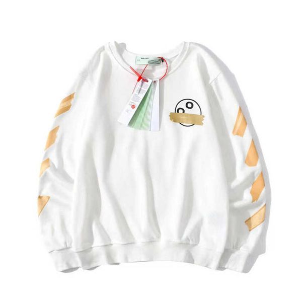 classic luxury women's sweatshirts brand offs pullover shirts men arrow letter print hoodies fashion women o-neck black white sweater
classic luxury women's sweatshirts brand offs pullover shirts men arrow letter print hoodies fashion women o-neck black white sweater