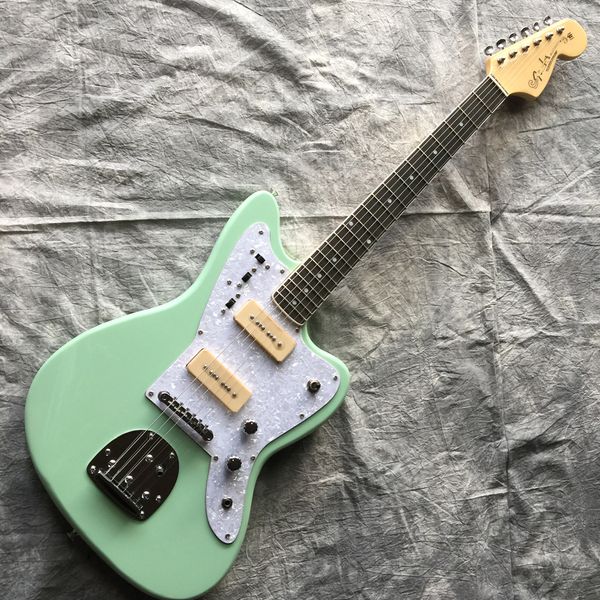 sixties jaguar series electric guitar rosewood fingerboard is available for customization
sixties jaguar series electric guitar rosewood fingerboard is available for customization