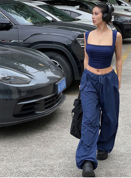 women's pants capris momoluna women madison beer baggy low waist parachute cargo wide leg sweatpants drawstring hippie joggers white tr, Black;white
women's pants capris momoluna women madison beer baggy low waist parachute cargo wide leg sweatpants drawstring hippie joggers white tr, Black;white
