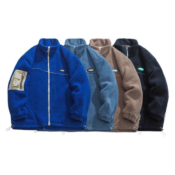 winter men parkas jackets streetwear hip hop sleeve pocket fuzzy fluffy fleece thick warm coats harajuku fashion casual jacket, Black;brown
winter men parkas jackets streetwear hip hop sleeve pocket fuzzy fluffy fleece thick warm coats harajuku fashion casual jacket, Black;brown