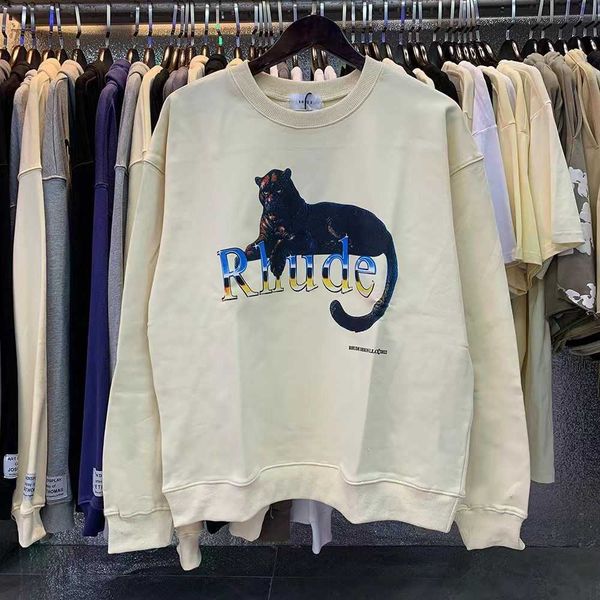 designer hoodie rhudes warm hooded hoodies sweater suit mens womens 22 new fashion brand panther leopard printed double cotton long sleeve, Black
designer hoodie rhudes warm hooded hoodies sweater suit mens womens 22 new fashion brand panther leopard printed double cotton long sleeve, Black