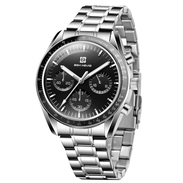 fashion steel men watches brand luxury chronograph quartz ben nevis sports male wristwatches relogio masculino 0923, Slivery;brown
fashion steel men watches brand luxury chronograph quartz ben nevis sports male wristwatches relogio masculino 0923, Slivery;brown