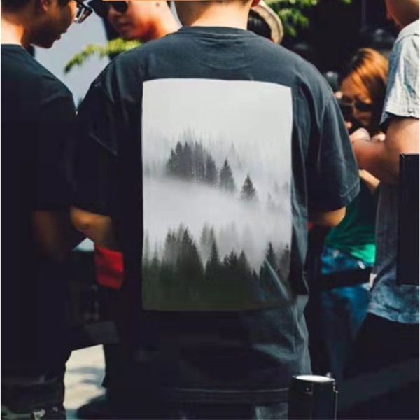 men's t shirts flower forest cloud sea print high street letter print loose casual couple short sleeve, White;black
men's t shirts flower forest cloud sea print high street letter print loose casual couple short sleeve, White;black