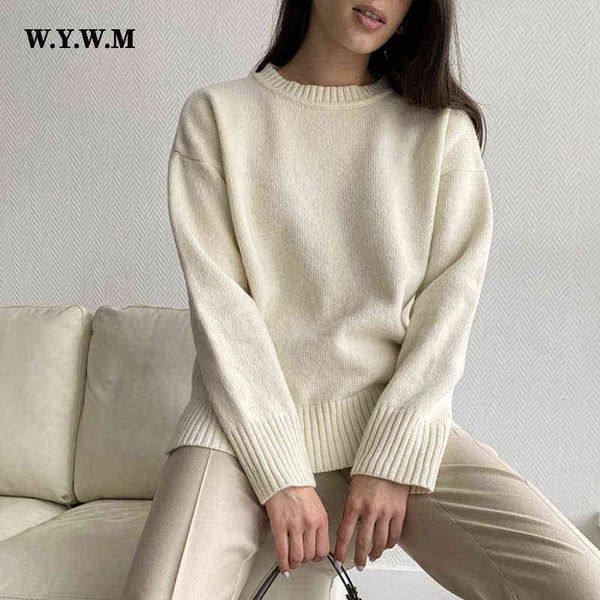 women's sweaters wywm winter warm knitted cashmere sweaters women autumn loose solid basic sweaters ladies soft casual outfit female ju, White;black
women's sweaters wywm winter warm knitted cashmere sweaters women autumn loose solid basic sweaters ladies soft casual outfit female ju, White;black