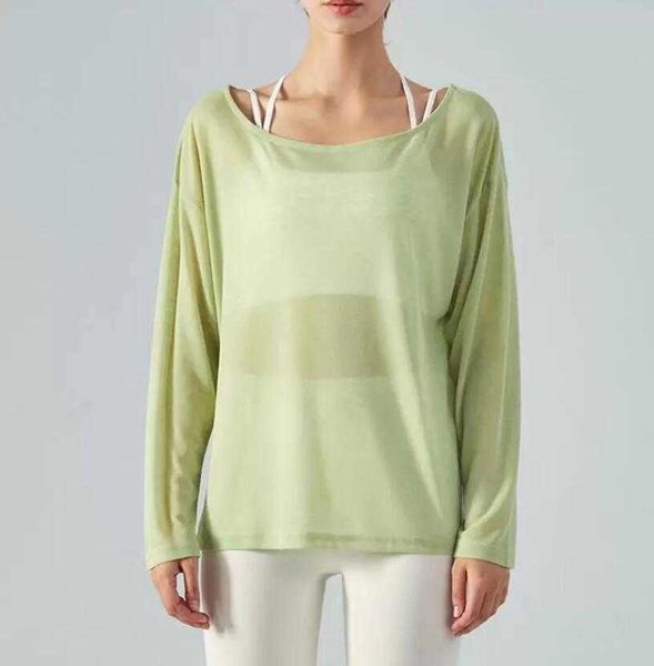 off shoulder long sleeve yoga outfits gym clothes women breathable blouse t-shirt summer light loose sports shirt
off shoulder long sleeve yoga outfits gym clothes women breathable blouse t-shirt summer light loose sports shirt