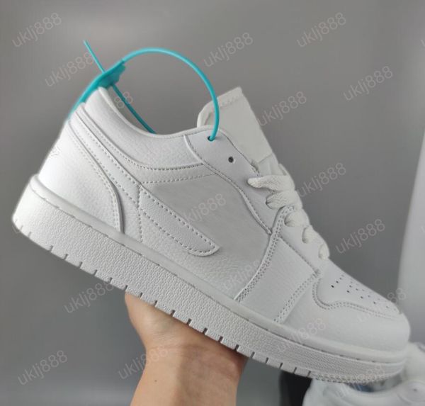 womans men shoes jumpman 1 low triple white tumbled leather 553558-130 554724-129 breathable sneakers designer schoenen dress shoe, Black
womans men shoes jumpman 1 low triple white tumbled leather 553558-130 554724-129 breathable sneakers designer schoenen dress shoe, Black