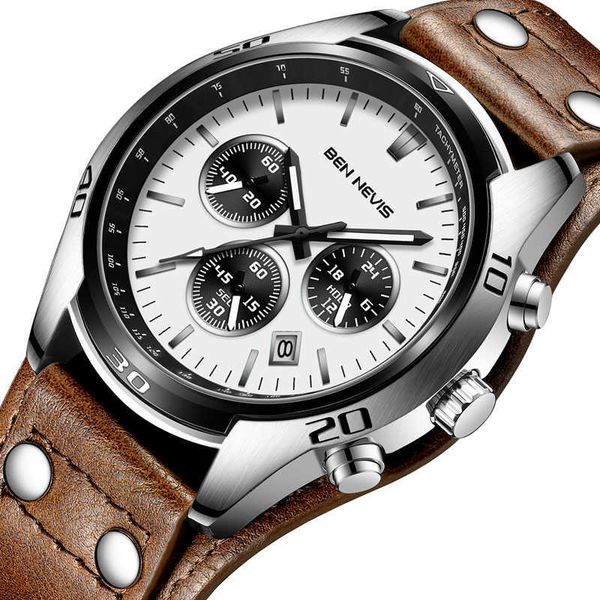 wristwatches ben nevis men 2020 luxury military watches brown leather band calendar display quartz wrist watch male clock 0923, Slivery;brown
wristwatches ben nevis men 2020 luxury military watches brown leather band calendar display quartz wrist watch male clock 0923, Slivery;brown