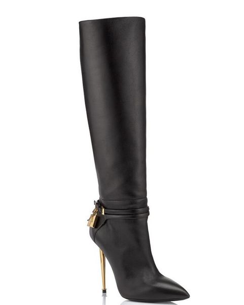 tom-ford-shoes women ankle boots luxury brands designer winter shoes shiny stamped crocodile leather padlock ankle-boot pointy toe woman hig, Black
tom-ford-shoes women ankle boots luxury brands designer winter shoes shiny stamped crocodile leather padlock ankle-boot pointy toe woman hig, Black