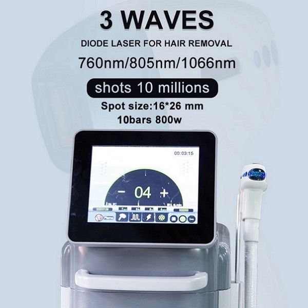 laser fast hair removal machine 760nm 805nm 1066nml triple wavelength permanent painless 3 wavelength professional salon use beauty equipmen, Black
laser fast hair removal machine 760nm 805nm 1066nml triple wavelength permanent painless 3 wavelength professional salon use beauty equipmen, Black