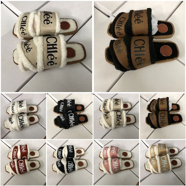 women's boots plush slippers fluffy fur slippers luxury brand designer shoes warm indoor flip-flops fashion non-slip, Black
women's boots plush slippers fluffy fur slippers luxury brand designer shoes warm indoor flip-flops fashion non-slip, Black