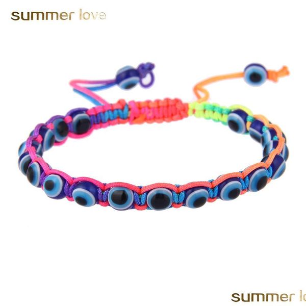 beaded strands fashion handmade evil blue eye braided charm bracelet mticolor lucky couuple rope jewelry gift for lover drop deliver dhf2p, Black
beaded strands fashion handmade evil blue eye braided charm bracelet mticolor lucky couuple rope jewelry gift for lover drop deliver dhf2p, Black