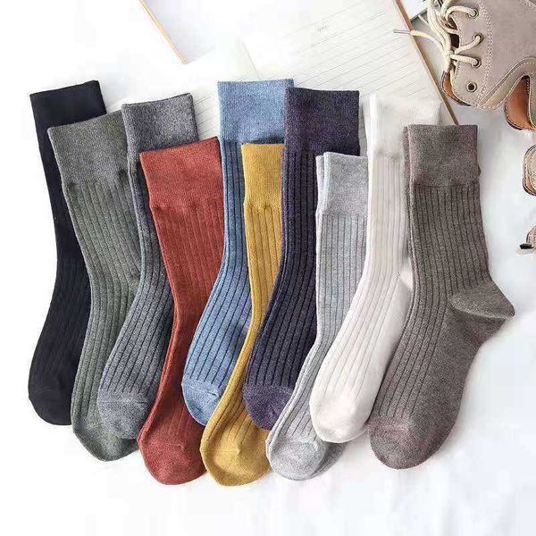 1pc socks hosiery 1 pair new autumn winter fashion cotton knitted women solid japan style cute long harajuku vintage streetwear y2209, Black;white
1pc socks hosiery 1 pair new autumn winter fashion cotton knitted women solid japan style cute long harajuku vintage streetwear y2209, Black;white