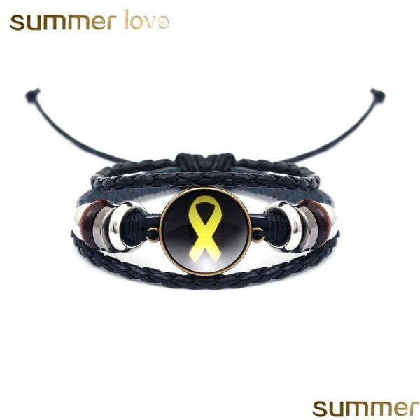 link chain ribbon round glass charm mtilayer leather bracelet for women men trendy adjustable size fashion jewelry gift drop deliver dhcrl, Black
link chain ribbon round glass charm mtilayer leather bracelet for women men trendy adjustable size fashion jewelry gift drop deliver dhcrl, Black