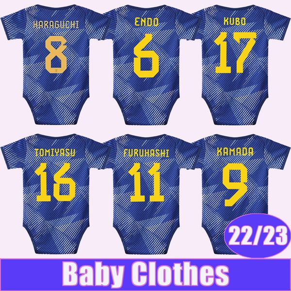 2022 2023 japan soccer jerseys baby clothes atom tsubasa haraguchi honda endo osako yoshida home football shirts, Black;yellow
2022 2023 japan soccer jerseys baby clothes atom tsubasa haraguchi honda endo osako yoshida home football shirts, Black;yellow