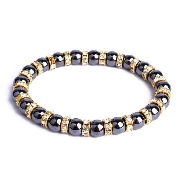 Fashion Energy Hematite Beads Bracelets Men Natural Stone Health Protection Women Jewelry New Crystal Stone Stretch Charm Bangle
Fashion Energy Hematite Beads Bracelets Men Natural Stone Health Protection Women Jewelry New Crystal Stone Stretch Charm Bangle