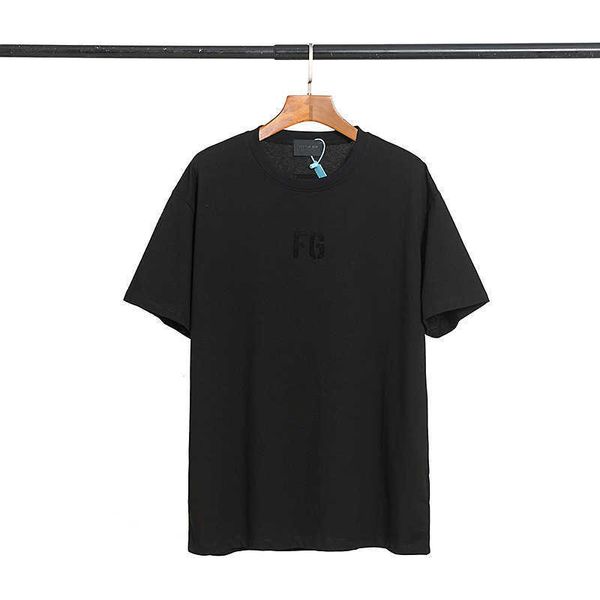 t shirts mens fogss casual fashion loose collarless short sleeve letter flocking men oversized cotton comfortable sports high street hip hop, White;black
t shirts mens fogss casual fashion loose collarless short sleeve letter flocking men oversized cotton comfortable sports high street hip hop, White;black