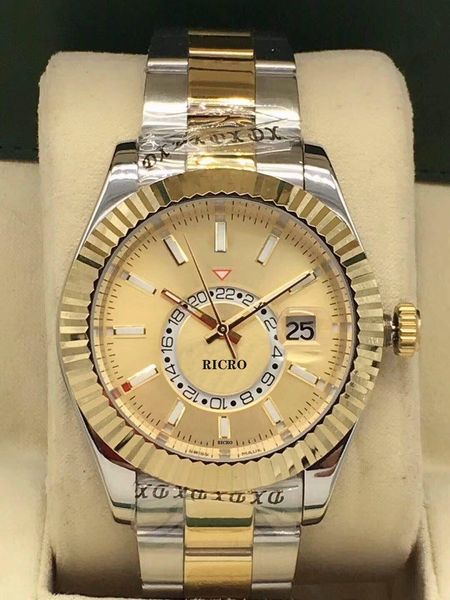 men's watch designer 42mm size dial inner circle can rotate bidirectional 316 fine steel luminous function sports watch, Slivery;brown
men's watch designer 42mm size dial inner circle can rotate bidirectional 316 fine steel luminous function sports watch, Slivery;brown