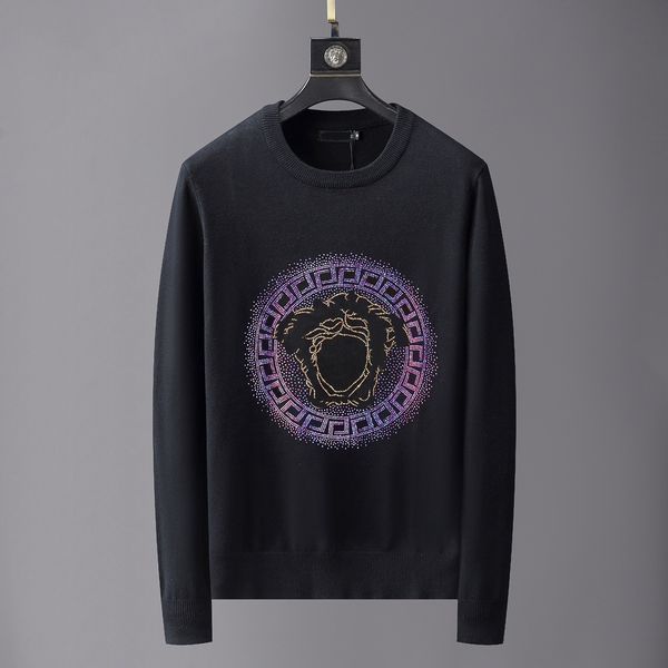 men's sweaters knitwear black and white knitted wool warm classic color head drill letters cartoon brand fashion casual long sleeve lux, White;black
men's sweaters knitwear black and white knitted wool warm classic color head drill letters cartoon brand fashion casual long sleeve lux, White;black