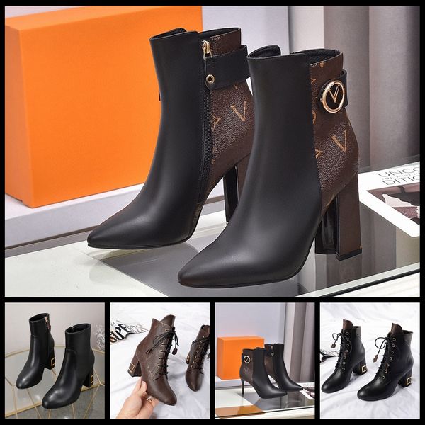 luxury brand boots paris designer boot genuine leather martin ankle booties woman short boots sneakers trainer slipper sandals by hoe99 s167, Black
luxury brand boots paris designer boot genuine leather martin ankle booties woman short boots sneakers trainer slipper sandals by hoe99 s167, Black