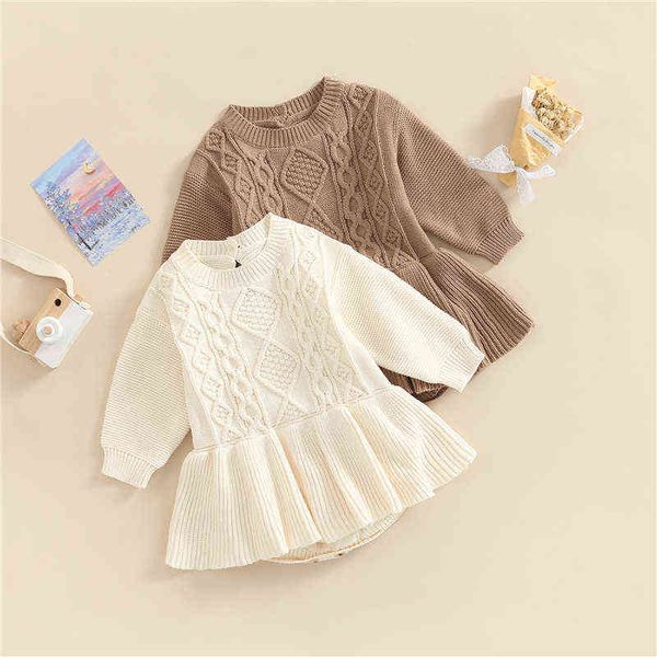 rompers 2022 toddler baby girl solid color knitted texture romper winter infant baby jumpsuit spring autumn baby girls clothes j220922, Blue
rompers 2022 toddler baby girl solid color knitted texture romper winter infant baby jumpsuit spring autumn baby girls clothes j220922, Blue