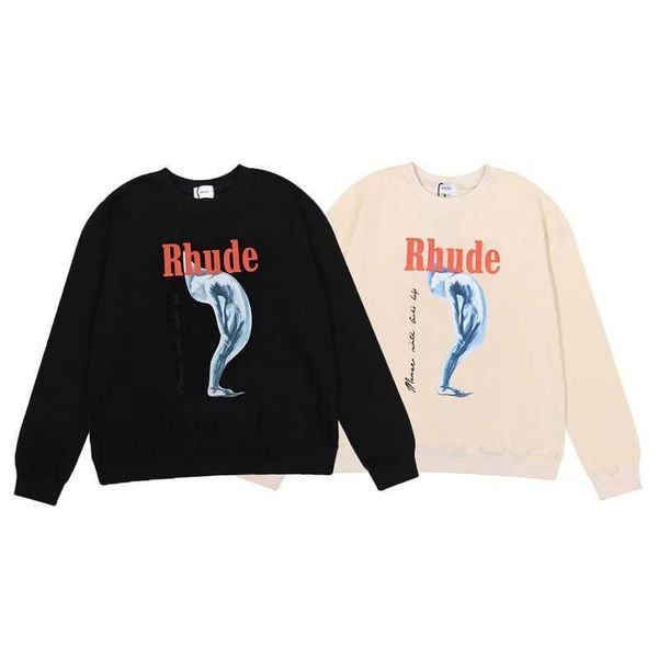 designer hoodie rhudes warm hooded hoodies sweater suit mens womens tide tortured goddess loose casual round collar men's and women, Black
designer hoodie rhudes warm hooded hoodies sweater suit mens womens tide tortured goddess loose casual round collar men's and women, Black