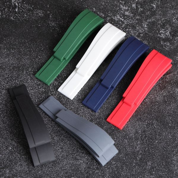 21mm - 16mm silicone rubber watch band strap fits for rolex oysterflex, Black;brown
21mm - 16mm silicone rubber watch band strap fits for rolex oysterflex, Black;brown
