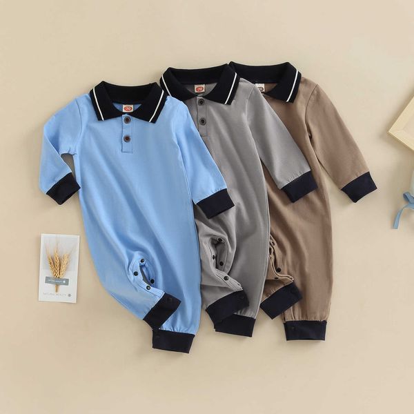 rompers baby boys autumn romper clothes casual long sleeves lapel collar patchwork jumpsuit kid overall baby clothes j220922, Blue
rompers baby boys autumn romper clothes casual long sleeves lapel collar patchwork jumpsuit kid overall baby clothes j220922, Blue