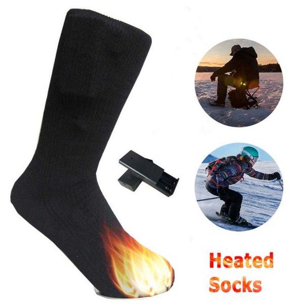 men's socks heated winter thermal usb electric heating men women outdoor sport camping skiing cycling warmer y2209, Black
men's socks heated winter thermal usb electric heating men women outdoor sport camping skiing cycling warmer y2209, Black