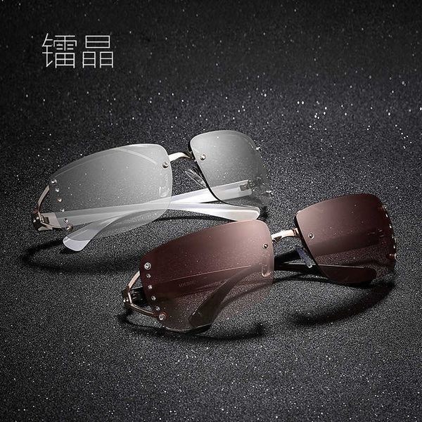 sunglasstransparent white mercury chip dot diamond women s sunglasses frameless women s fashion square, White;black
sunglasstransparent white mercury chip dot diamond women s sunglasses frameless women s fashion square, White;black