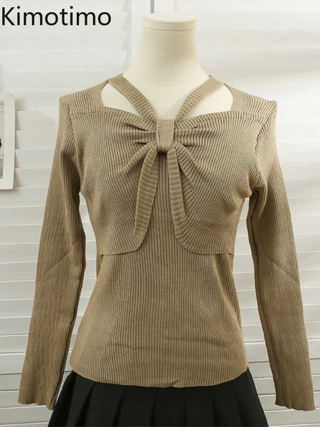 women's sweaters kimotimo y2k sweater women french halter hollow pleats slim arc knitted 2022 autumn design long sleeve depth sweater, White;black
women's sweaters kimotimo y2k sweater women french halter hollow pleats slim arc knitted 2022 autumn design long sleeve depth sweater, White;black