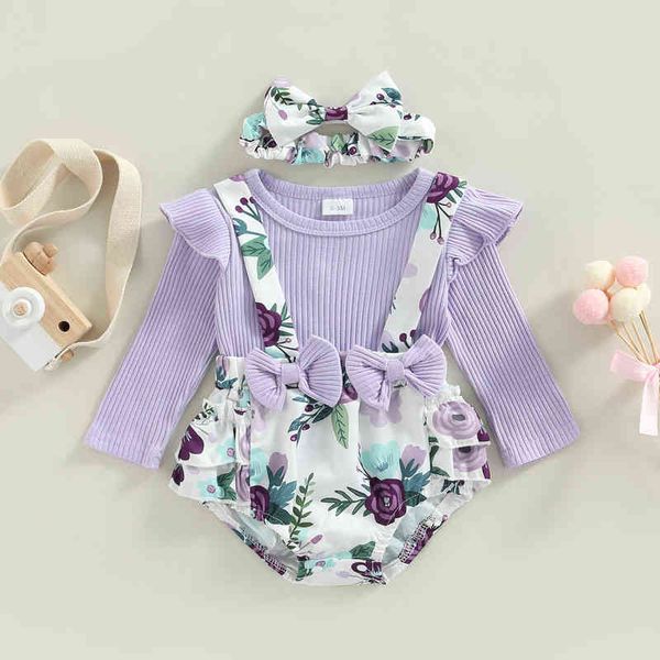 rompers girls floral jumpsuit autumn baby clothes girl long sleeve rompers headband kids outfits girl 2pcs set newborn rompers j220922, Blue
rompers girls floral jumpsuit autumn baby clothes girl long sleeve rompers headband kids outfits girl 2pcs set newborn rompers j220922, Blue