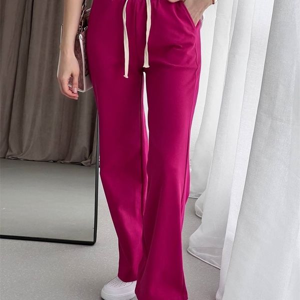 women's pants capris bornladies sportswear women sports pants summer versatile wide leg straight sweatpants streetwear knitted texture, Black;white
women's pants capris bornladies sportswear women sports pants summer versatile wide leg straight sweatpants streetwear knitted texture, Black;white