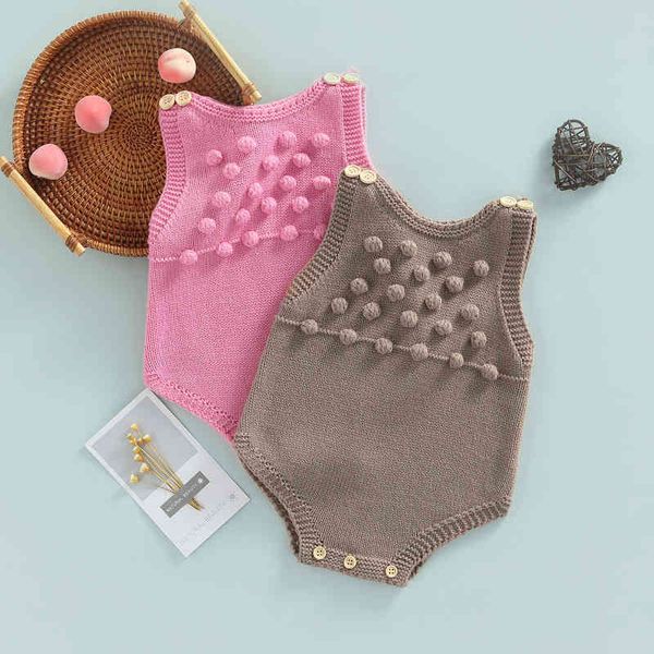 rompers newborn baby boys girls romper jumpsuits knitted jumpsuits solid color sleeveless fluffy ball baby clothes j220922, Blue
rompers newborn baby boys girls romper jumpsuits knitted jumpsuits solid color sleeveless fluffy ball baby clothes j220922, Blue
