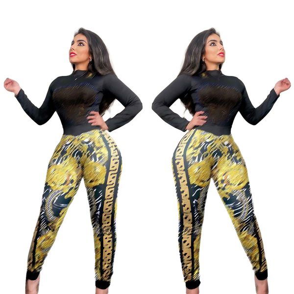 q6054 autumn new drill printed tracksuits for womens long sleeve round neck and sports pants casual two piece sets, Gray
q6054 autumn new drill printed tracksuits for womens long sleeve round neck and sports pants casual two piece sets, Gray