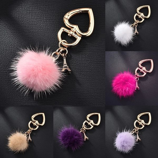 fashion mink fur plush ball love heart keychain key ring women mobile phone car bag pendant party sweet ornament decoration, Silver
fashion mink fur plush ball love heart keychain key ring women mobile phone car bag pendant party sweet ornament decoration, Silver