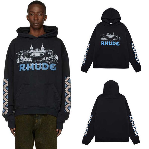 mens and womens hoodie rhudessweatshirt autumn designer hoodies pullover sweatshirts fashion brand casino castle letter print new high, Black
mens and womens hoodie rhudessweatshirt autumn designer hoodies pullover sweatshirts fashion brand casino castle letter print new high, Black