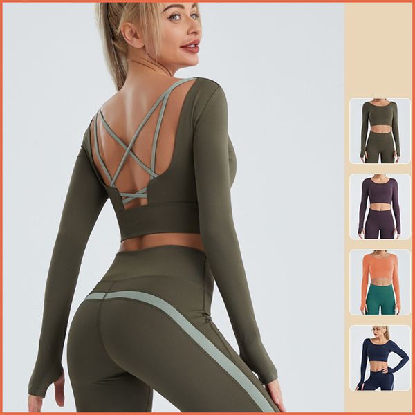 fashion new yoga crop tshirt for womens gym fitness running quick dry long sleeve sports training skinny t-shirts 20w113, White
fashion new yoga crop tshirt for womens gym fitness running quick dry long sleeve sports training skinny t-shirts 20w113, White