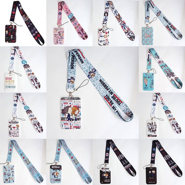 2022 new grey's anatomy tv show doctor nurse neck strap lanyards keychain holder id card pass hang rope lariat lanyard gifts, Silver
2022 new grey's anatomy tv show doctor nurse neck strap lanyards keychain holder id card pass hang rope lariat lanyard gifts, Silver
