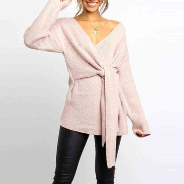 women's sweaters elegant casual women sweater autumn winter ladies solid long sleeves vhals bandage sweater new autumn womens oversized, White;black
women's sweaters elegant casual women sweater autumn winter ladies solid long sleeves vhals bandage sweater new autumn womens oversized, White;black