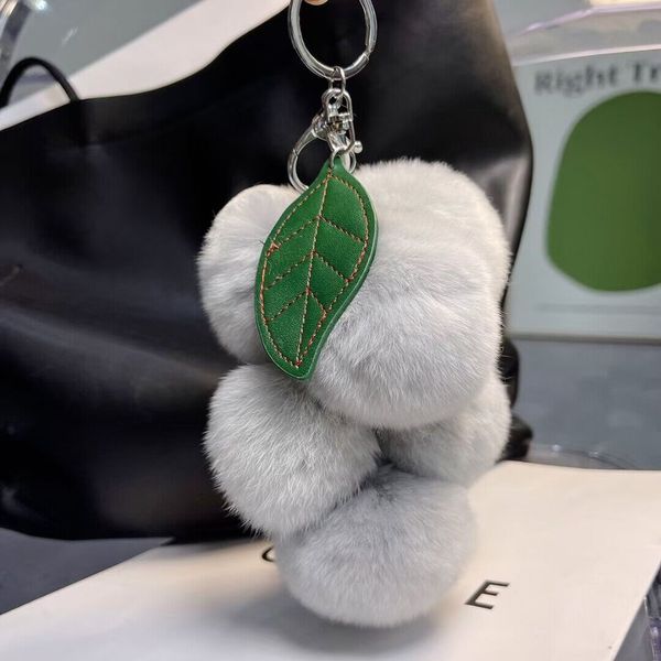 real rabbit fur pendant car hanging charm keychain ornament grape purple grey, Silver
real rabbit fur pendant car hanging charm keychain ornament grape purple grey, Silver