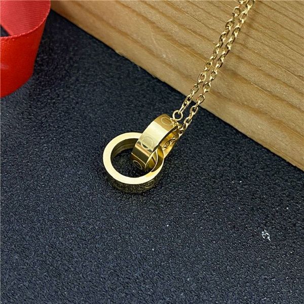 classic designer necklaces luxury necklace jewelry collar double ring pendant diamond plated gold silver jewellery gift chains luxurious wom
classic designer necklaces luxury necklace jewelry collar double ring pendant diamond plated gold silver jewellery gift chains luxurious wom