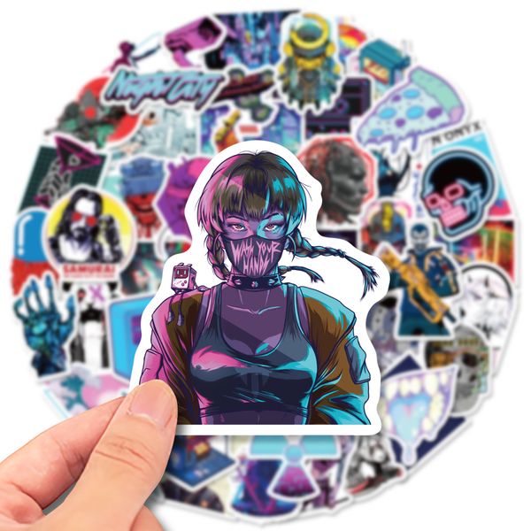 50pcs cyberpunk harajuku stickers skate accessories vinyl waterproof sticker for skateboard lapluggage phone case car decals party decor
50pcs cyberpunk harajuku stickers skate accessories vinyl waterproof sticker for skateboard lapluggage phone case car decals party decor